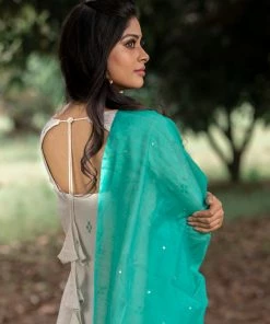 The Anarkali Store Tara White Quirk Factory