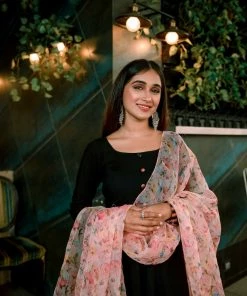 The Anarkali Store Oviya Dupatta Set Quirk Factory