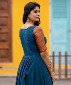 The Anarkali Store Quirk Factory Ananya Blue 9 The Anarkali Store Quirk Factory Ananya Blue