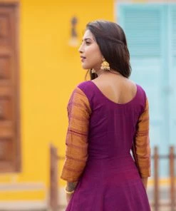 The Anarkali Store Ananya Magenta Quirk Factory