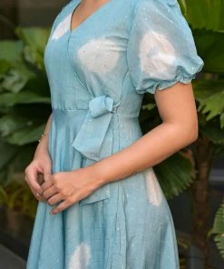 The Anarkali Store Quirk Factory Tisya Blue