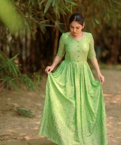 The Anarkali Store Adira Green