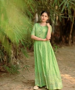 The Anarkali Store Adira Green