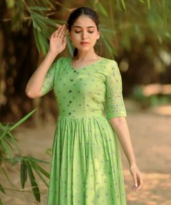 The Anarkali Store Adira Green