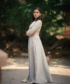 The Anarkali Store Quirk Factory Oorvi Grey
