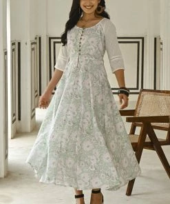 Gulaal Gypsy Soul Tropical Fit & Flare Dress