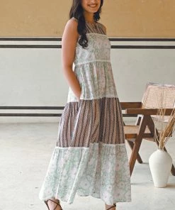 Gulaal Tropical Tier Maxi Dress Gypsy Soul