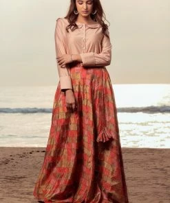 The Anarkali Store Ridhi Shirt & Skirt