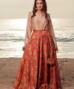 The Anarkali Store Ridhi Shirt & Skirt