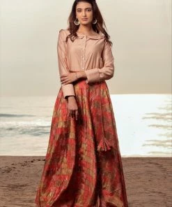 The Anarkali Store Ridhi Shirt & Skirt