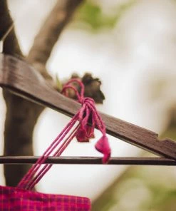 Manjal Couture Mini Corner Kattam - Pink