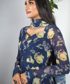 Niram Ever Willow Ridhi - Midnight Blue