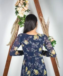 Niram Ever Willow Ridhi - Midnight Blue