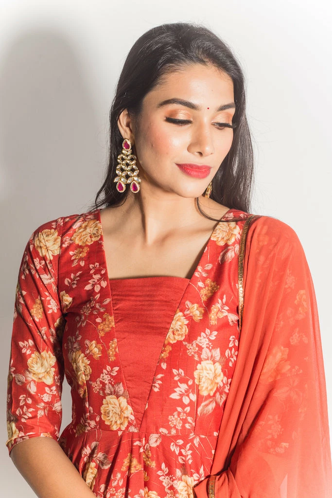 Niram Laila - Brick Red 5 Niram Laila - Brick Red