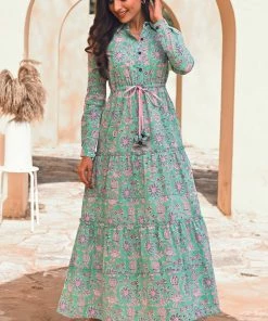 Gulaal Veronica Tier Maxi Dress