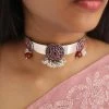 PraDe Jewels Choker Seetha SIlver Necklaces