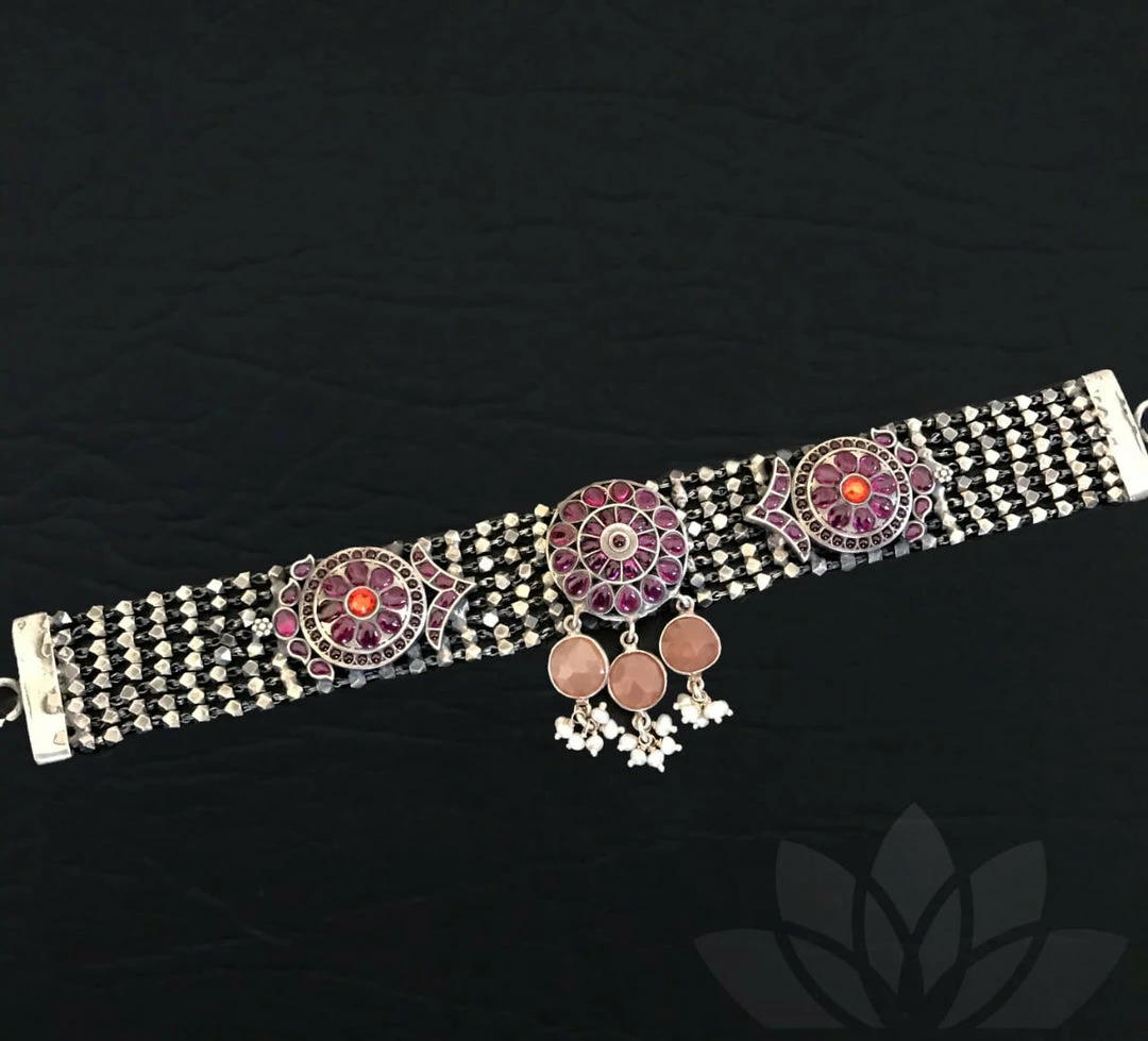 PraDe Jewels Choker Ekaa SIlver Necklaces 1 PraDe Jewels Choker Ekaa SIlver Necklaces