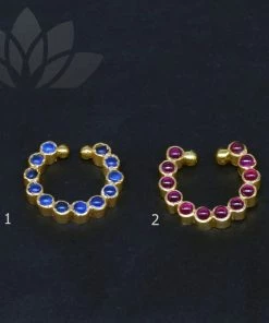 PraDe Jewels Bridal Nosepin Set F