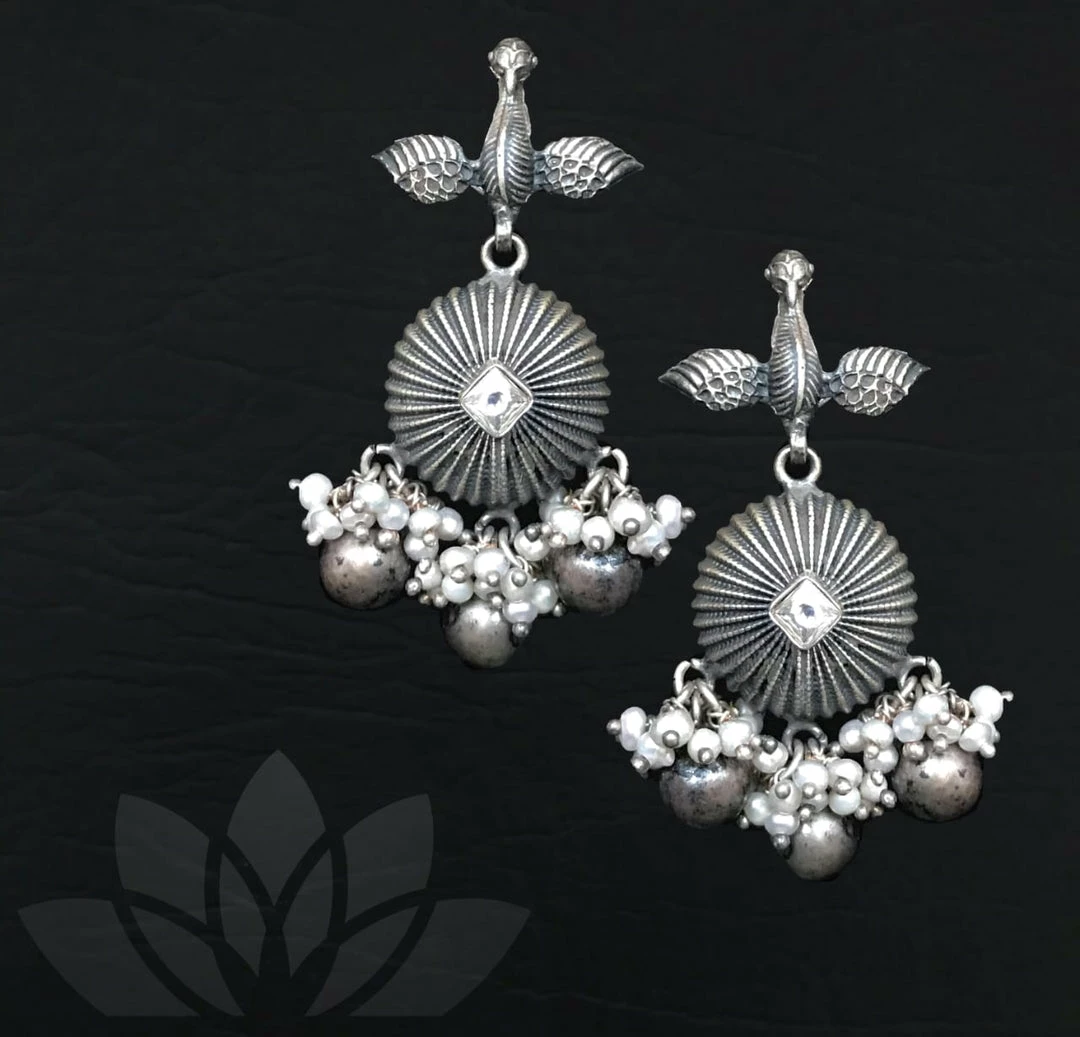 PraDe Jewels Earrings Kriyashakti Silver Earrings 1 PraDe Jewels Earrings Kriyashakti Silver Earrings