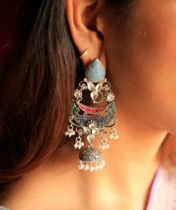 PraDe Jewels Silver Earrings Earrings Shavi