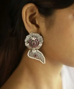 PraDe Jewels Earrings Kritha Silver Earrings