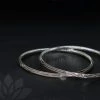 PraDe Jewels Bangles Eila Silver Bangles