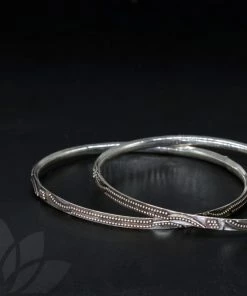 PraDe Jewels Bangles Eila Silver Bangles