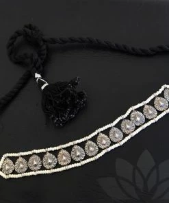 PraDe Jewels Choker Valam SIlver Necklaces