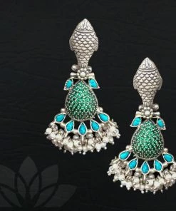 PraDe Jewels Silver Earrings Earrings Vikrama Samvata