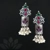 PraDe Jewels Earrings Amavasya Silver Earrings
