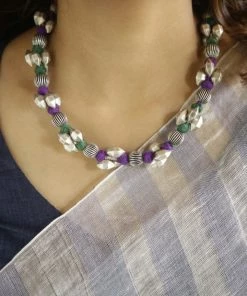 PraDe Jewels SIlver Necklaces Necklace Yajur