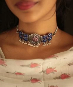 PraDe Jewels SIlver Necklaces Necklace Abhigamyah Set