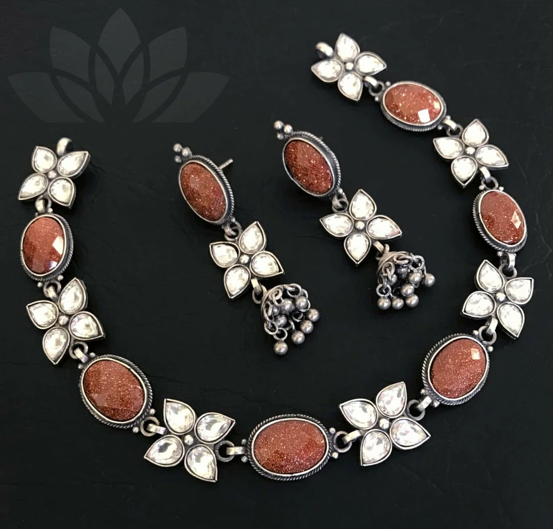 PraDe Jewels Necklace Jyeshtha Set 4 PraDe Jewels Necklace Jyeshtha Set