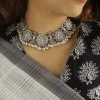 PraDe Jewels SIlver Necklaces Choker Ravilochana