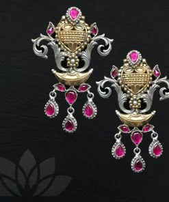 PraDe Jewels Silver Earrings Earrings Kanjira