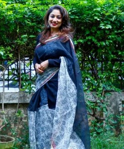Tashi Threads Monochrome -006 Sarees
