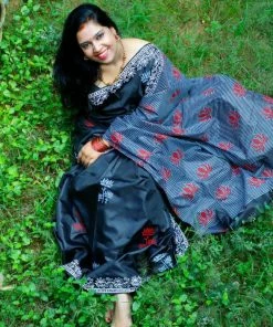 Tashi Threads Monochrome -011 Sarees