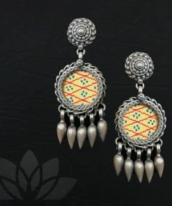 PraDe Jewels Earrings Garud Silver Earrings