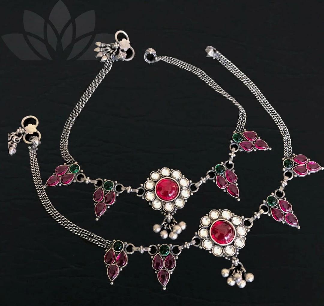 PraDe Jewels Anklets 18 Silver Rings And Anklets 1 PraDe Jewels Anklets 18 Silver Rings And Anklets