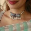 PraDe Jewels SIlver Necklaces Choker Aagama