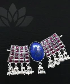 PraDe Jewels Choker Bharatiyam SIlver Necklaces