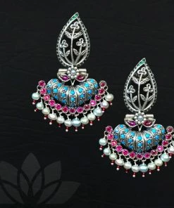 PraDe Jewels Earrings Bhupati Silver Earrings