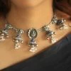PraDe Jewels Necklace Vidyavaridhi SIlver Necklaces