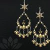 PraDe Jewels Earrings Natchathiram Silver Earrings