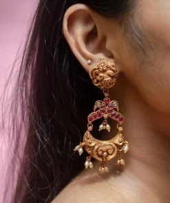 PraDe Jewels Earrings Kanchana Silver Earrings