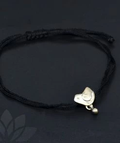 PraDe Jewels Rope Anklet 3 Silver Rings And Anklets