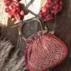 AMYRA Purse & Potli Leela Heritage Potli - Maroon