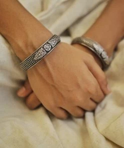 PraDe Jewels Bangle Gaurika Silver Bangles
