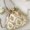 AMYRA Purse & Potli Ishara Potli - Off White