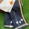 Tashi Threads Black Kota Saree